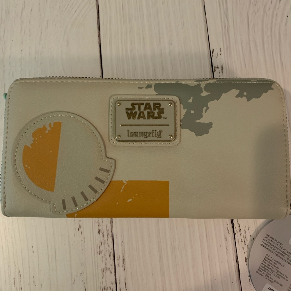 Loungefly Star Wars Baby Yoda Faux Leather Wallet - Picture 4 of 5